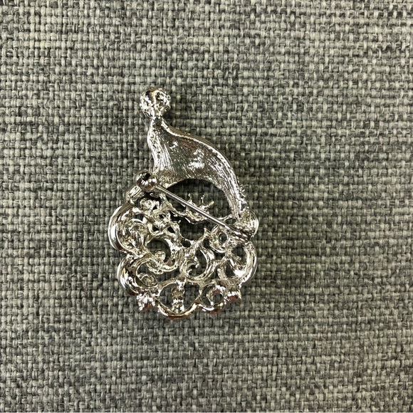 SANTA Christmas brooch NEW - Picture 3 of 5